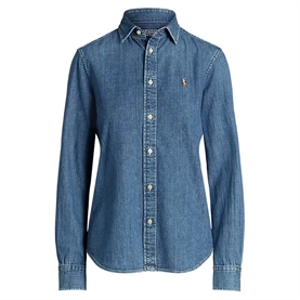 Polo Ralph Lauren Slim Fit Denim Skjorte, Merced Wash